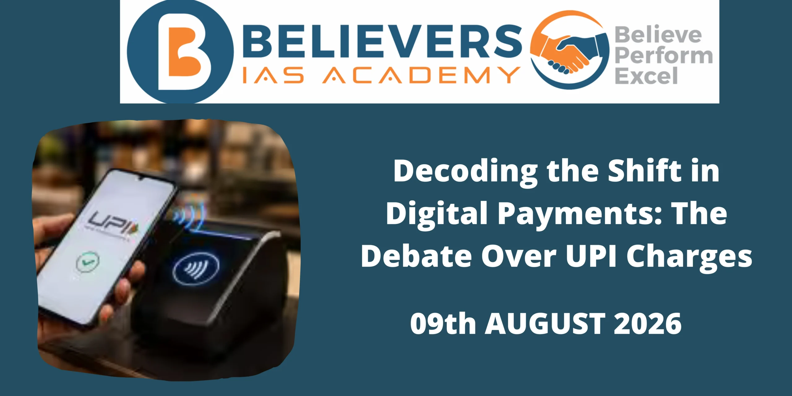 Decoding the Shift in Digital Payments: The Debate Over UPI Charges