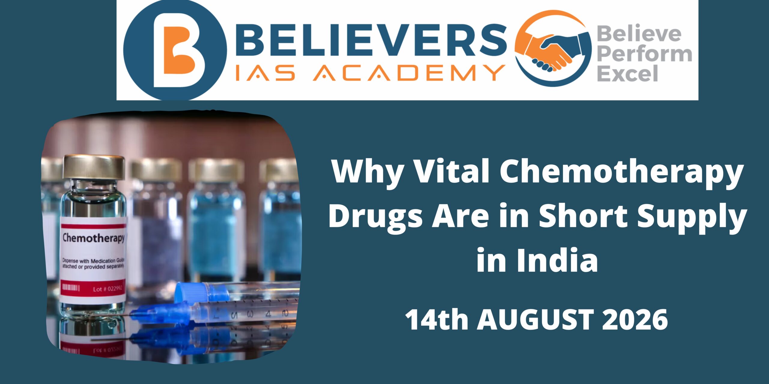 Why Vital Chemotherapy Drugs Are in Short Supply in India