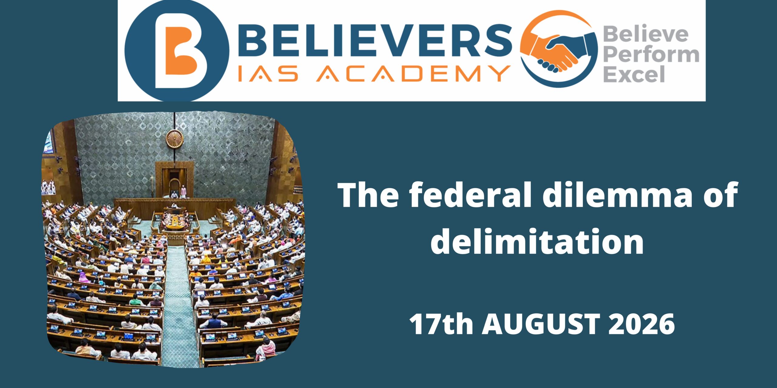 The federal dilemma of delimitation
