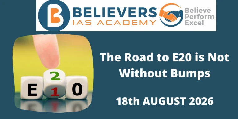 The Road to E20 is Not Without Bumps