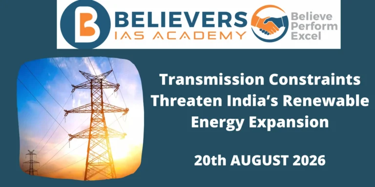 Transmission Constraints Threaten India’s Renewable Energy Expansion