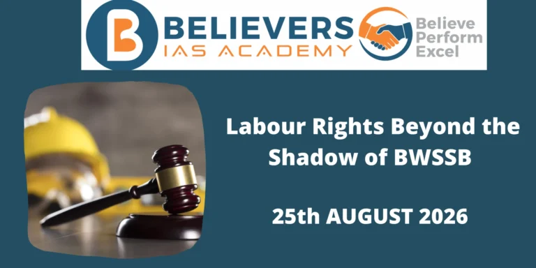 Labour Rights Beyond the Shadow of BWSSB