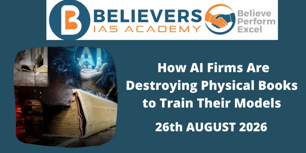 How AI Firms Are Destroying Physical Books to Train Their Models