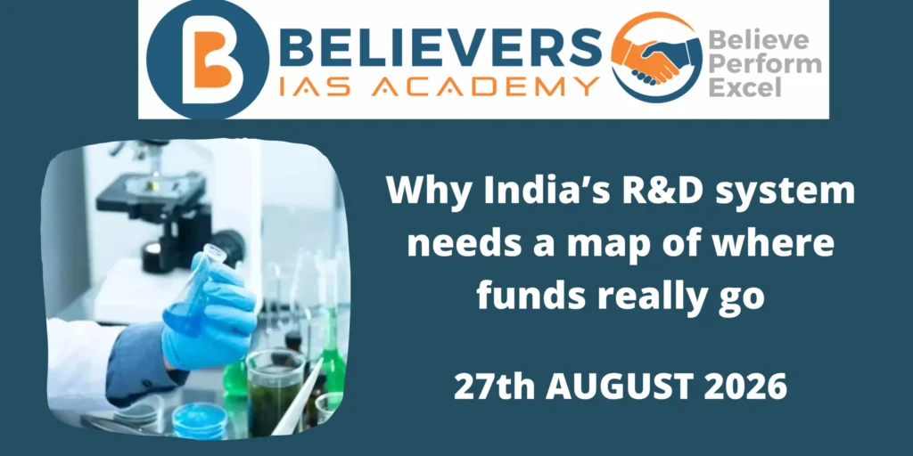 Why India’s R&D system needs a map of where funds really go