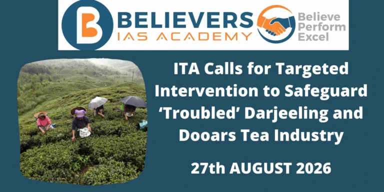 ITA Calls for Targeted Intervention to Safeguard ‘Troubled’ Darjeeling and Dooars Tea Industry